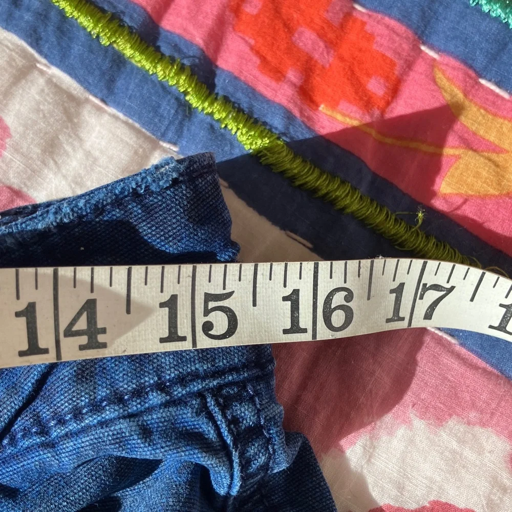 Anthropologie Wanderer Distressed Blue Pants - Picture 15 of 16